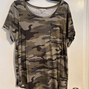 Camouflage Short Sleeve Tee